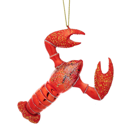 Sass & Belle Christmas Bauble - Glitter Lobster
