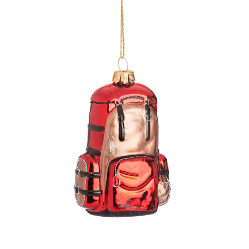 Sass & Belle Christmas Bauble - Glass Backpack