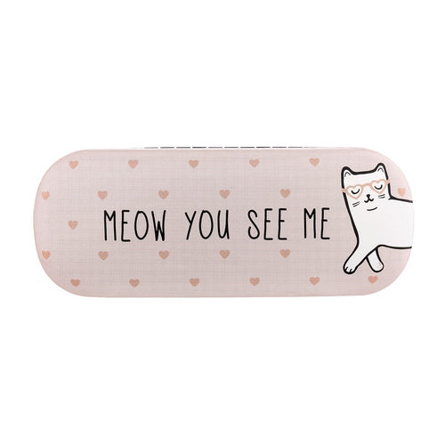 Sass & Belle Glasses Case - Cat Meow You See Me