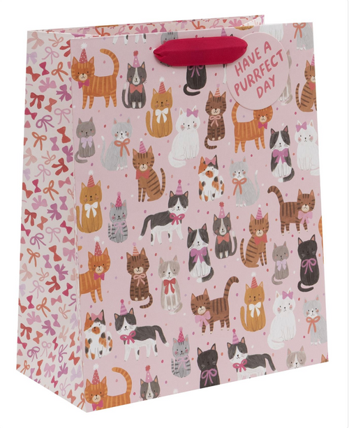 Glick Gift Bag Large - Purrfect Pussycats