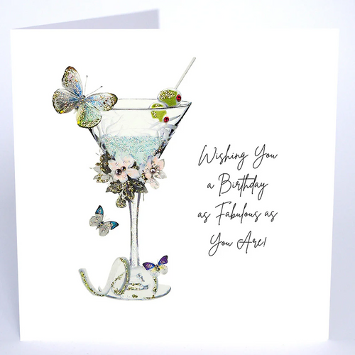 Luxury Extra Large Card - A Birthday as Fabulous as You