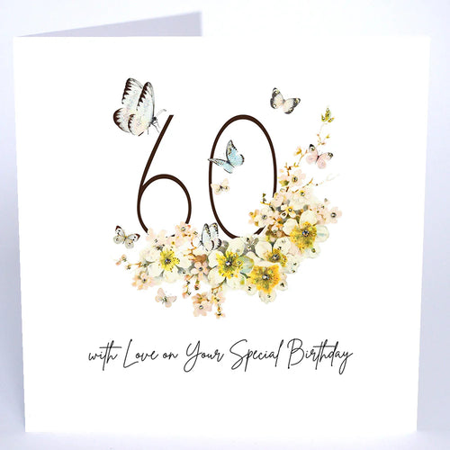 Luxury Extra Large Card - 60 On Your Special Birthday