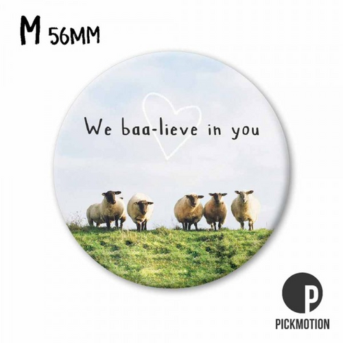 Pickmotion Magnet Medium - We Baa-lieve in You