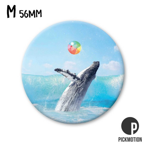 Pickmotion Magnet Medium - Whale with Ball