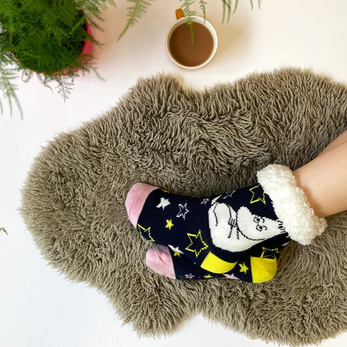 Disaster Designs Slipper Socks - Moomin With Star Design