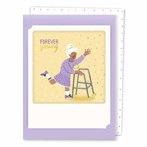 Pickmotion Mini-Card - Forever Young Dancing Grandma