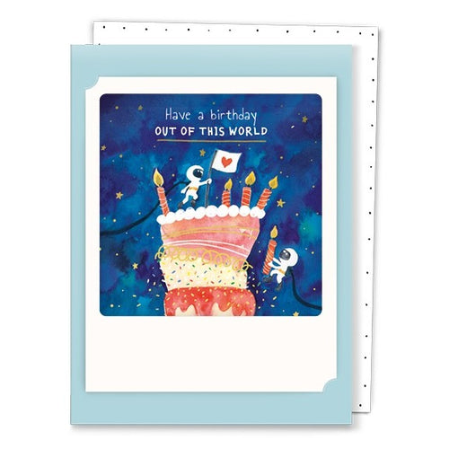 Pickmotion Mini-Card - Have a Birthday Out of this World