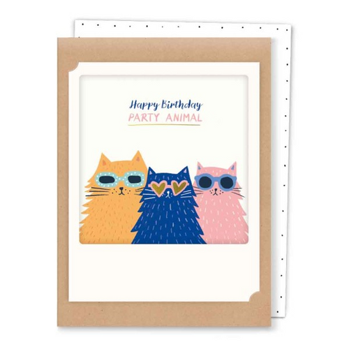 Pickmotion Mini-Card - Party Cats