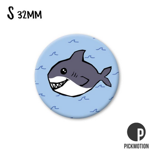 Pickmotion Magnet Small - Cute Shark