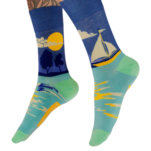 Powder Men's Socks - Smooth Sailing