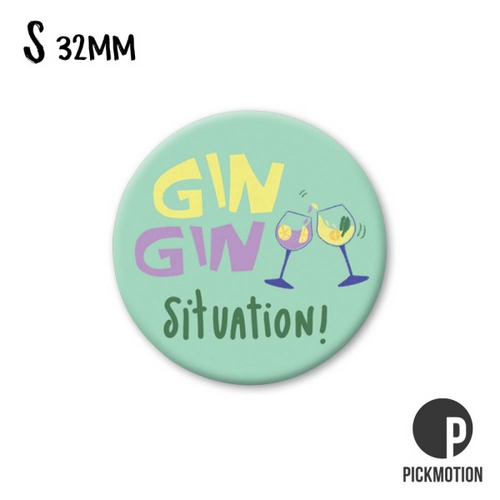 Pickmotion Magnet Small - Gin Gin Situation