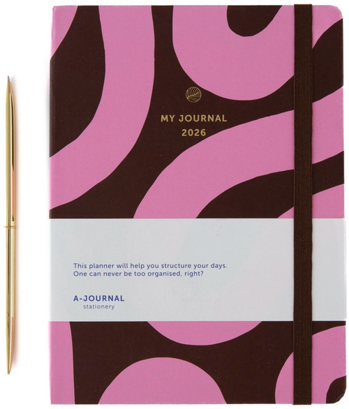 My Journal 2026 Diary - Flow Bordeaux