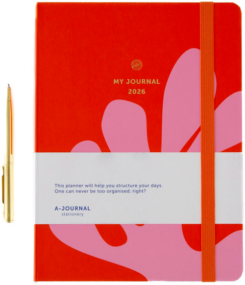 My Journal 2026 Diary - Arty Pink