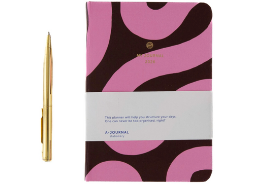 My Journal 2026 Diary - A6 Flow Bordeaux
