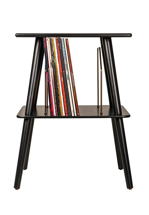 Crosley Manchester - Vinyl Record Player Stand Table Black