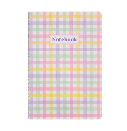 Sass & Belle Notebook - Gingham Check A5 Notebook