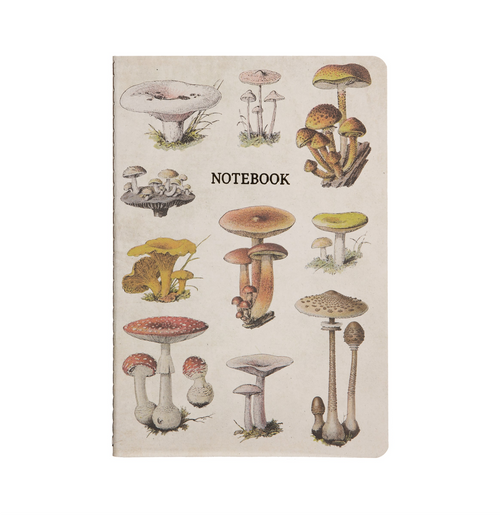 Sass & Belle Notebook - Mushroom Vintage A5