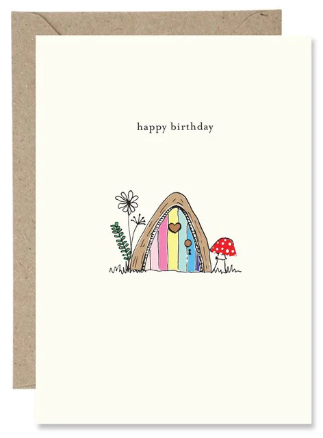 The Paper Gull - Happy Birthday Fairy Door