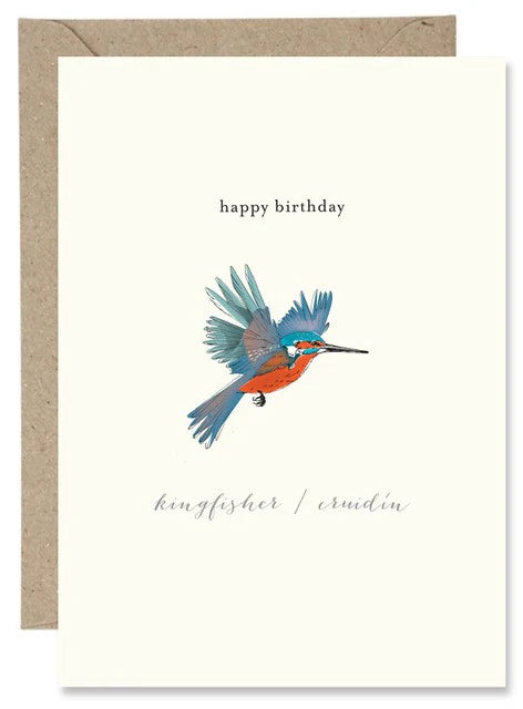 The Paper Gull - Happy Birthday Kingfisher