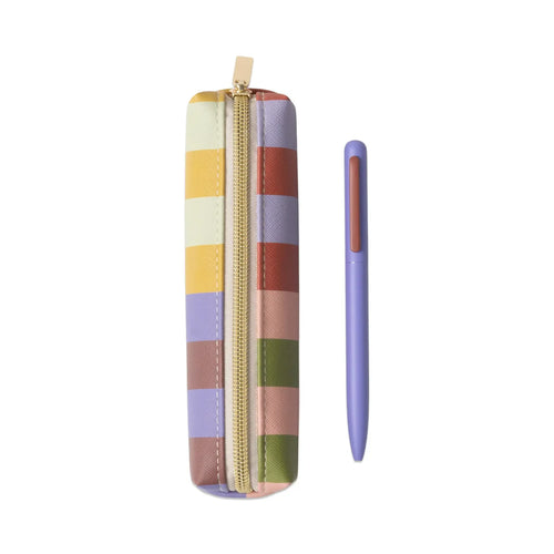 DesignWorks Ink Pen & Pouch Set - Bold Stripe