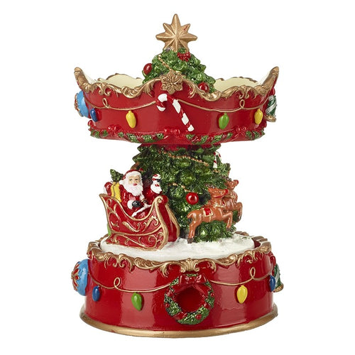 Heaven Sends Christmas - Spinning Candy Cane Christmas Merry-Go-Round