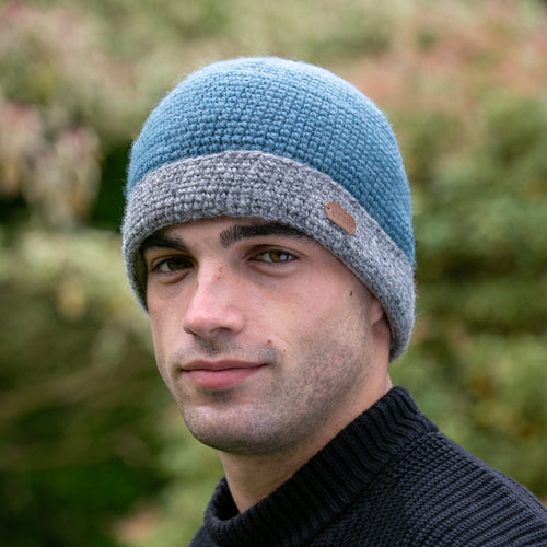 Erin Knitwear Hat - Crochet Turn up Hat
