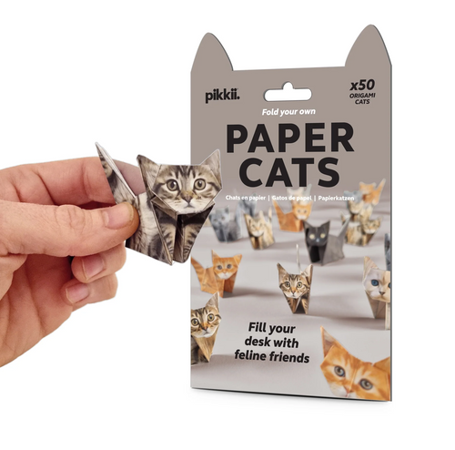Pikkii - Paper Cat DIY Origami Kit
