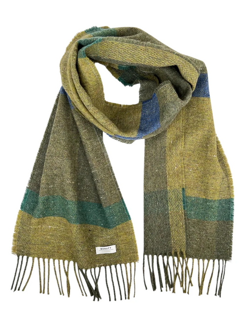 McNutt of Donegal Scarf Forever Wool - Seagrass
