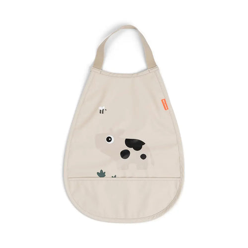 Done by Deer Eating - Pull-Over Bib - Tiny Farm Sand