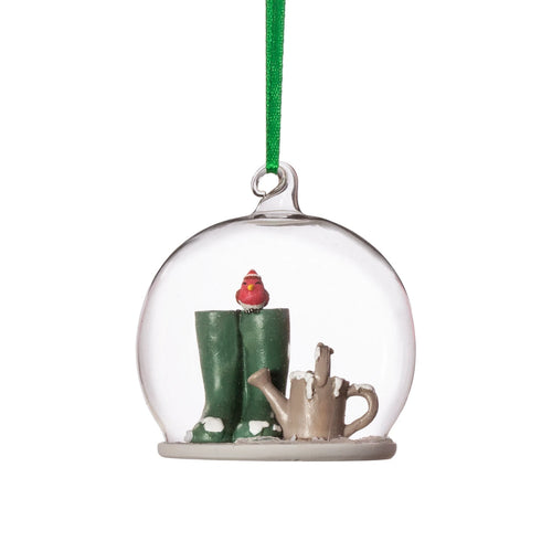 Sass & Belle Christmas Bauble - Gardener's Dome