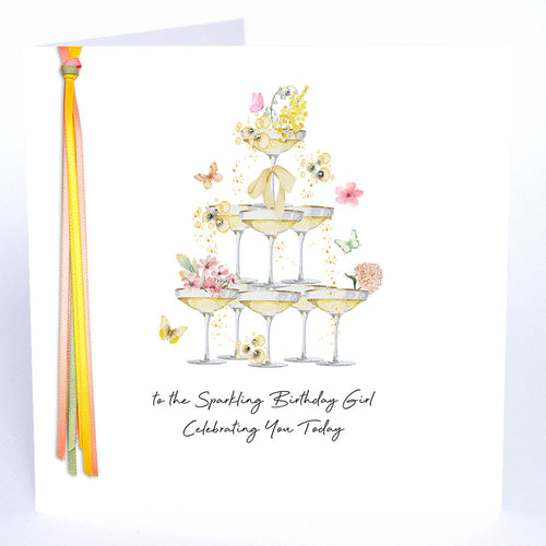 Luxury Extra Large Card - To the Sparkling Birthday Girl