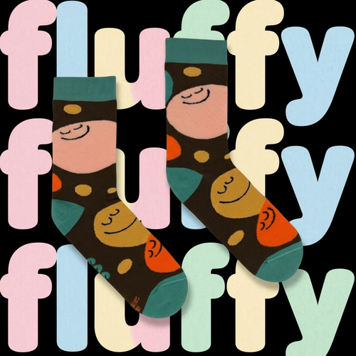 Irish Socksciety Socks - Fluffy Rest SOS