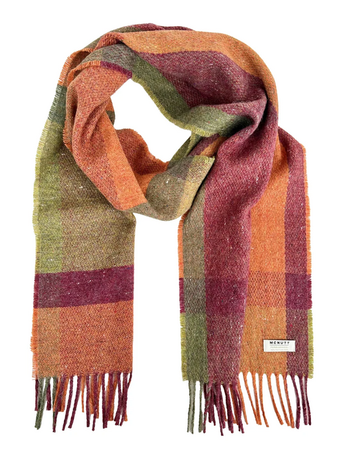 McNutt of Donegal Scarf Forever Wool - Harvest