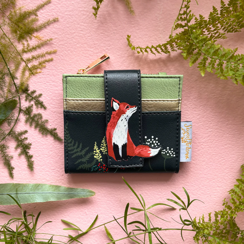 Disaster Designs Purse - Secret Garden Fox Foldover