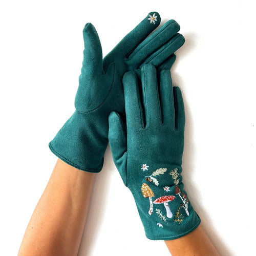 Disaster Designs Gloves - Secret Garden Mushroom