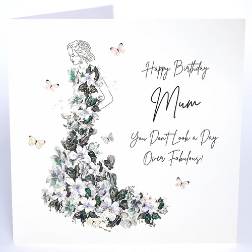 Luxury Extra Large Card - Happy Birthday Mum