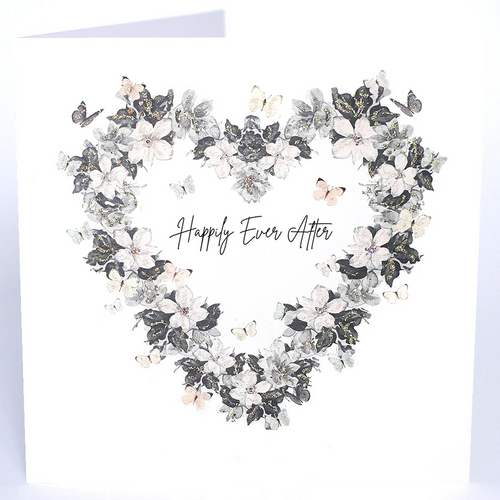 Luxury Extra Large Card - Happily Ever After