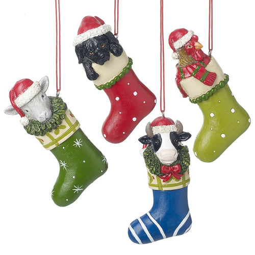 Heaven Sends Christmas Bauble - Animal Stocking