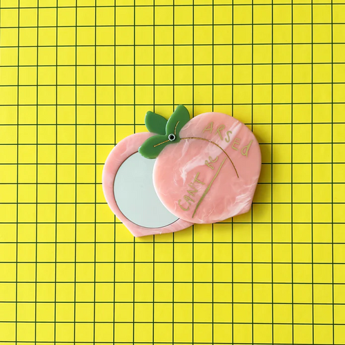 Disaster Designs Compact Mirror - Small Talk 'Can't Be Arsed'
