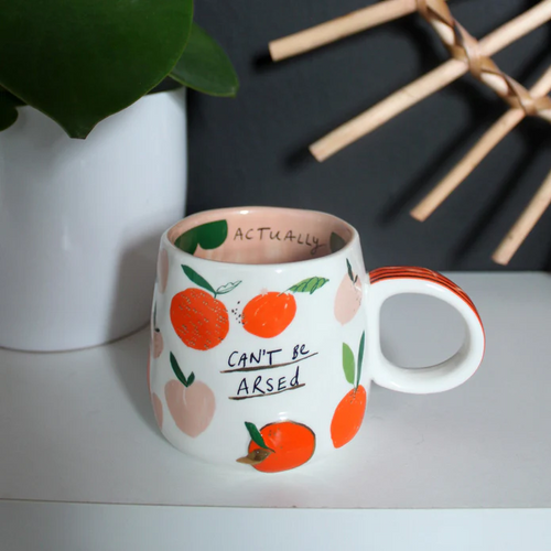 Disaster Designs Ceramics - Small Talk Can't Be Arsed Cup