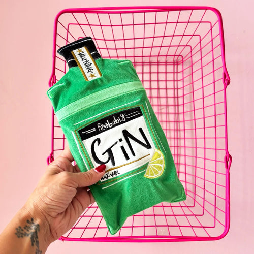 Disaster Designs Hot Water Bottle - Small Talk Gin