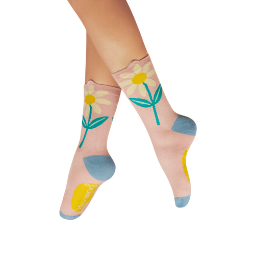 Powder Socks - Flower Top Daisy