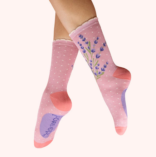 Powder Socks - Luscious Lavender