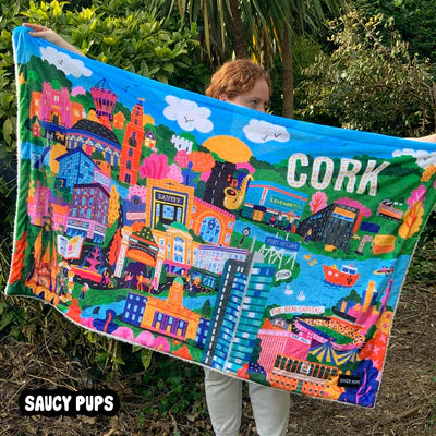 Saucy Pups - Cork Cosy Blanket