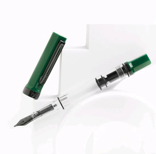 TWSBI - Eco Irish Green with Onyx Fountain Pen