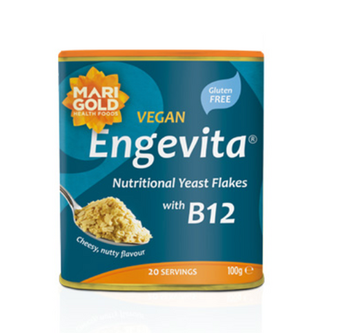 Marigold - Engevita Nutritional Yeast with added B12 100g no