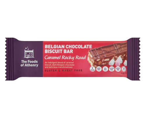 Foods of Athenry Gluten Free Caramel Rocky Road Bar 55g