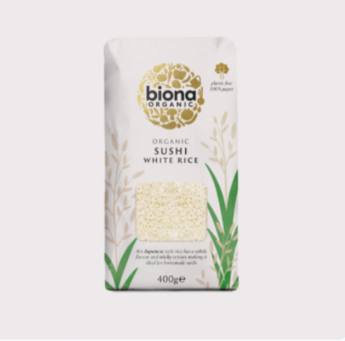 Biona Organic Sushi Rice 400G