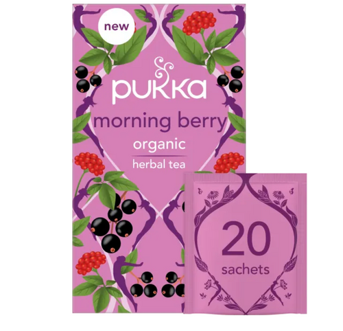 Pukka Organic Tea - Morning Berry tea 20 tea bags