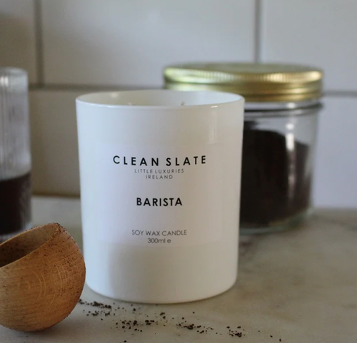 Clean Slate Candle - Barista - Espresso + Coconut